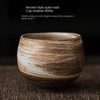 Japanese Handmade Rough Pottery Tea Cup — Porcelain Kung Fu Tea Single Cup, Antique-Style Gift