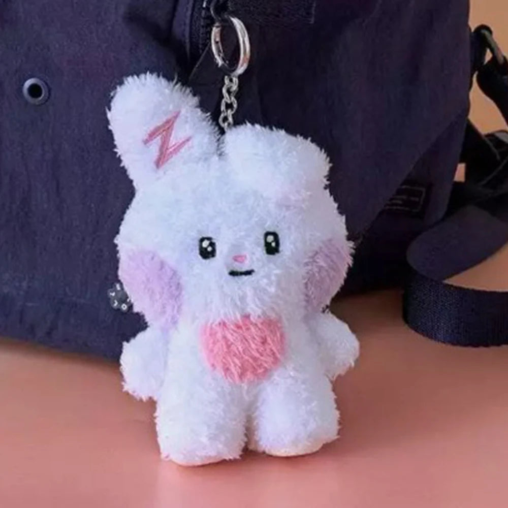 12cm Kpop ZB1 Zeroni Plush Doll Keychain, Cute Cartoon Bag Accessory Gift