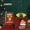Christmas Building Blocks – Santa Claus, Snowman, Elk, and Tree Micro Brick Puzzle Model for Kids