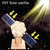 DIY Solar-Powered 3D Wooden Puzzle Kit - STEM Hand-Assembled Science Model for Teens