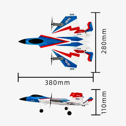 RC Plane F22 2.4G Radio Control 3D EPP Foam Stunt Glider Airplane