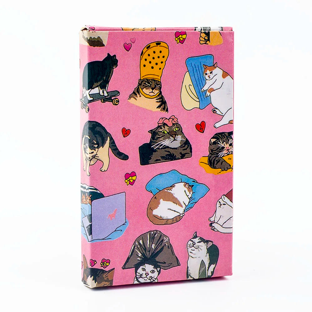Cat Meme Tarot Deck (Funny Witchy Cat, 22 Major Arcana, Divination Board Game, 4.1 x 2.4 in)