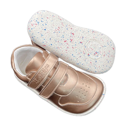 Tipsietoes New Spring Genuine Leather Shoes – Lightweight Minimalist Barefoot Sneakers for Boys & Girls