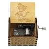 Wood Hand Crank Music Box Dragon Ball Christmas Birthday and New Year Gift