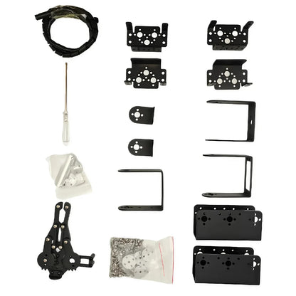 360° 6 DOF Robot Metal Alloy Mechanical Arm Claw Kit MG996R for Arduino, Robotics Educational Kit, PS2 Programmable Toy