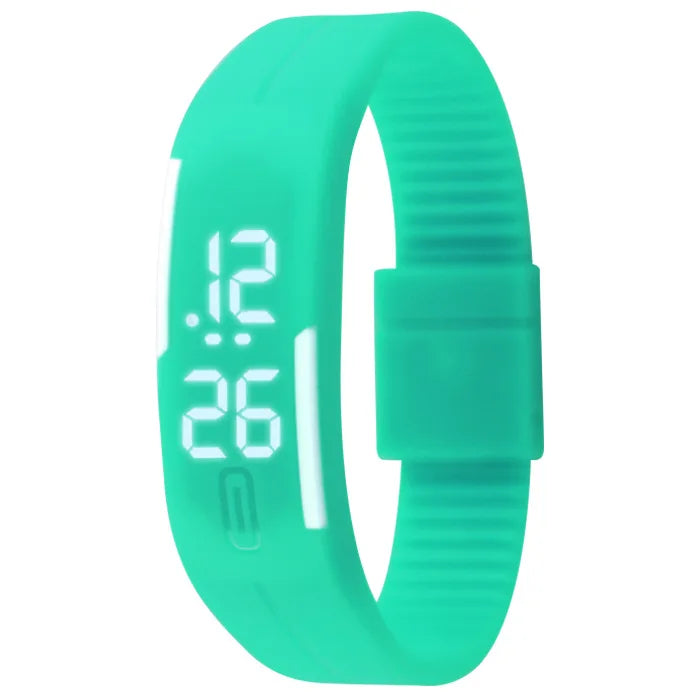 Sport Digital Children’s Watch with Silicone Strap LED Display for Kids Girls and Boys Wristwatch