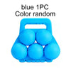 4-Piece Duck-Shaped Snowball Maker Clips Set for Outdoor Winter Play and Sand Molds