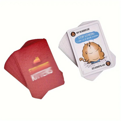 EK English Bomb Cat - Leisure Party Card Game - Board Game for Friends Party