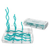 Drying Rack Tree Storage, Nipple Shelf, Baby Pacifier Feeding Cup Holder, Baby Bottle Cleaning Dryer Drainer, Double-Sided Portable