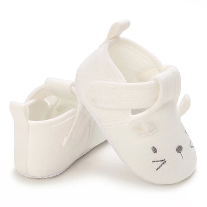 Spring and Autumn Women's Baby Casual Sports Shoes Soft Sole Anti-Slip Indoor and Outdoor First Step Walking Shoes