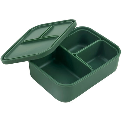 Customized Baby Silicone Feeding Bowl with Lid – Leak-Proof Lunch Box, Detachable Dishes Plate, Microwave Safe Tableware