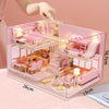 3D Wooden Mini Dollhouse Kit with Furniture – DIY Handmade Miniature House Puzzle for Ages 14+