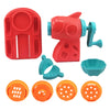 3D Color Clay Toy - Kids Pretend Play Ice Cream Maker, Burger, Noodle Plasticine Toy with Mold