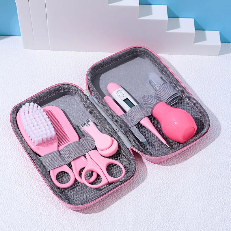 Baby Care Kit, Newborn Health Care Set, Multi-Functional Nail Clipper and Comb for Infants