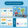 Reusable Tracing Workbook Set for Kids – Magic Practice Copybook with Erasable Drawing Pens & Eraser