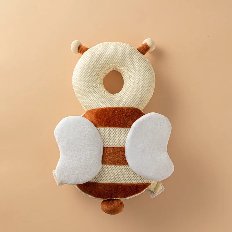 Baby Head Protector Backpack Pillow for Kids 1-3Y, Soft PP Cotton Protective Cushion, Cartoon Security Pillow