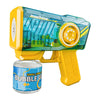 Electric Bubble Gun for Kids — Automatic Bubble Machine Blower with LED Lights, Battery-Powered (4 AA) — Outdoor Party Toy