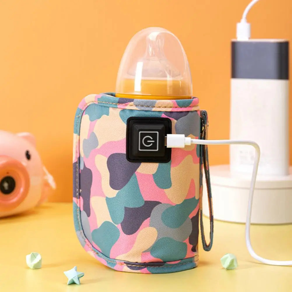 ITLY USB Milk & Water Warmer – Travel Insulated Stroller Bag, Baby Bottle Heater for Outdoor Winter Nursing - Kidzy Market