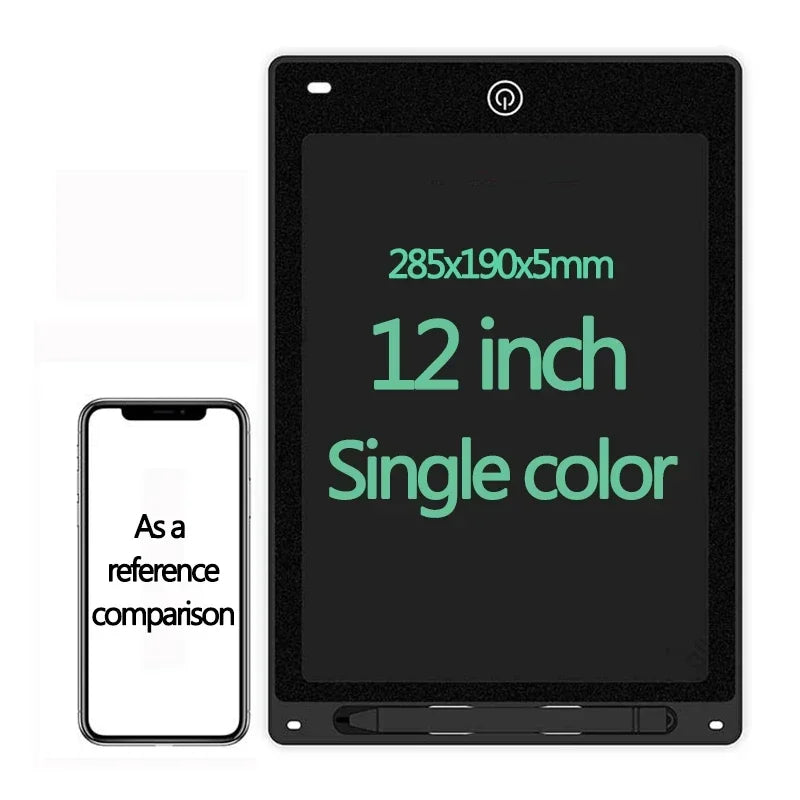 10/12-Inch LCD Writing Tablet – Graffiti Sketchpad and Magic Drawing Board for Kids, Handwriting Blackboard Toy Gift
