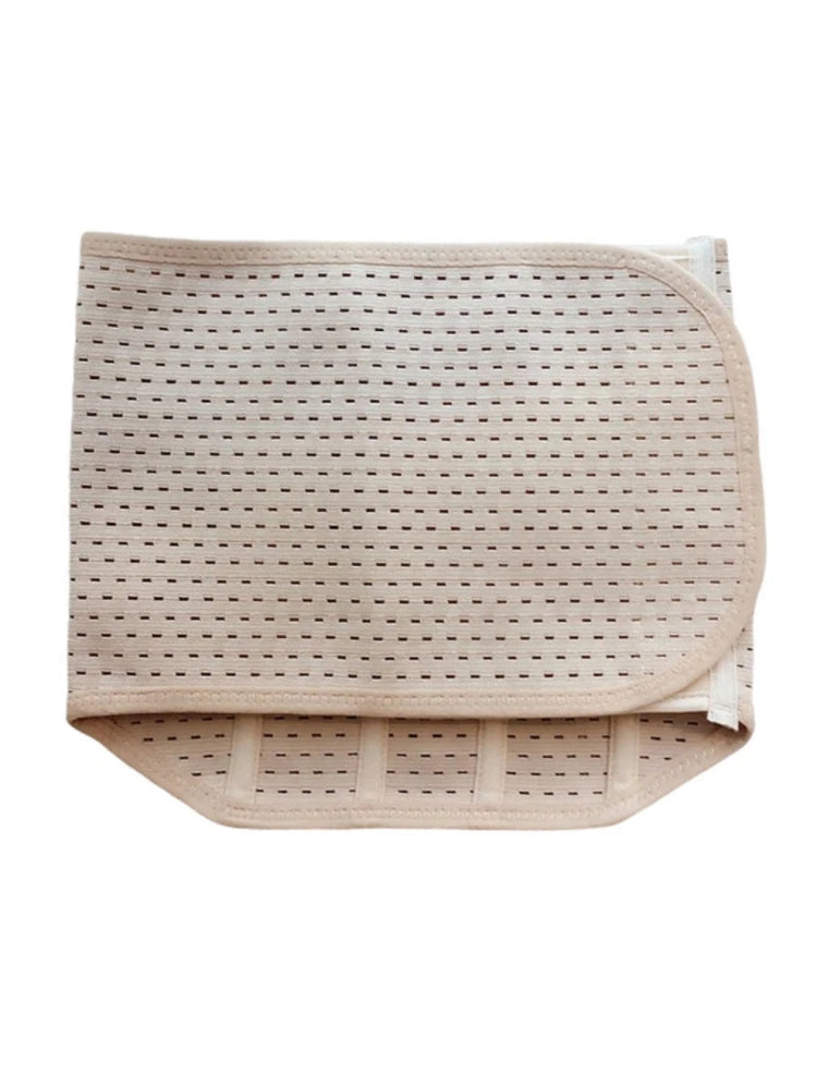 Women Mesh Tummy Control Postpartum Support Belt, Breathable Body Shaper Abdominal Support Girdle Maternity Belly Band