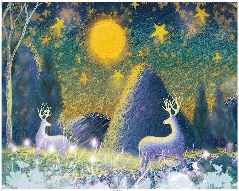 Adult Jigsaw Puzzle 1000 Pieces, Landscape Animation Paper Puzzle, Decorative Painting, Brain Exercise Toy