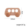 Beech Wood Cartoon Van Wooden Car Blocks - Montessori Educational Baby & Toddler Teether Gift