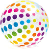 40cm Inflatable Jumbo Beach Ball Colorful Pool Toy for Swimming and Summer Parties