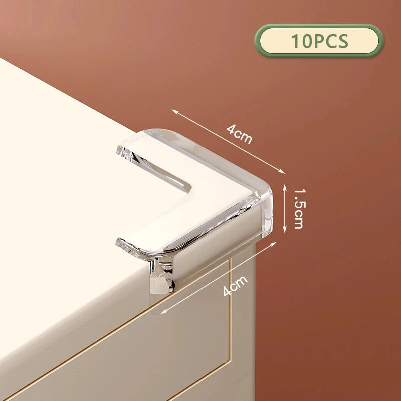 10Pcs Silicone Corner Protectors – Baby Safety Table Edge Guards for Childproofing