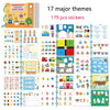 Montessori Baby Busy Book – My First Quiet Book for Early Learning, Matching Game Toy for Children Aged 1-3 Years