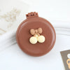 Cute Rabbit Bear Air Cushion Mini Hairbrush – Portable Cartoon Princess Foldable Massage Anti-Screw Comb for Women & Baby