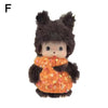 15cm Kawaii Mochi Monkey Plush Doll, PP Cotton Hand Puppet Bag Pendant Charm Toy