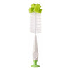 SAIDAH Simple Nylon Sponge Suction Feeding Bottle Nipple Pacifier Brush Set for Cleaning Water Sippy Vacuum Cup (2 in 1)