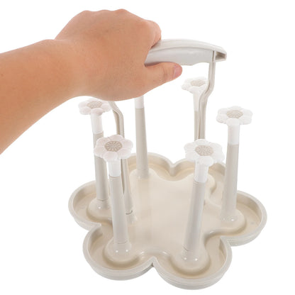 Cup Holder Storage – Baby Bottle & Coffee Mug Drying Rack for Countertop, Milk Bag & Bottle Container