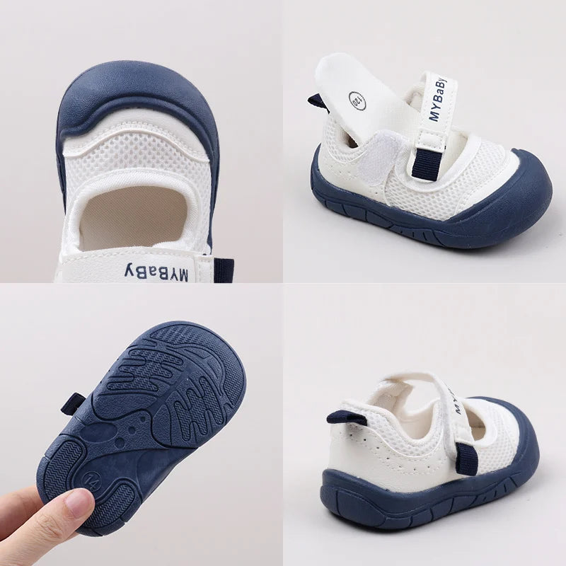 Spring and Autumn Baby Girl and Boy Anti-Slip Sole Breathable High-Quality Hardwearing Comfortable Baby Shoes for 1-3 Years Old