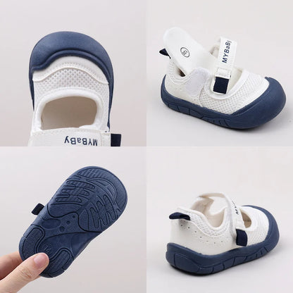 Spring and Autumn Baby Girl and Boy Anti-Slip Sole Breathable High-Quality Hardwearing Comfortable Baby Shoes for 1-3 Years Old