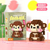 Adults Animals Micro Particle Building Blocks – Dog and Cat Mini Bricks Toy for Kids Ages 6 to 12