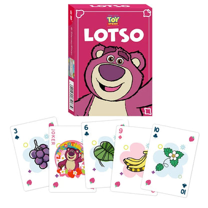 Disney Stitch & Lotso Playing Cards - Poker Deck for Indoor Family Entertainment and Board Games