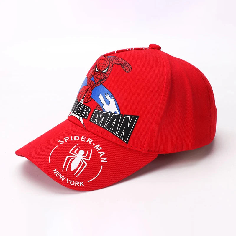 Disney Spider-Man Kids Baseball Cap — Cute Adjustable Sun Hat & Visor for Boys & Girls, Unisex (Ages 3–8 | 50–54 cm / 19.7–21.3 in)