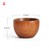 Handmade Spruce Wood Big-Belly Cup — Rustic Wooden Beer, Tea & Coffee Mug (Brown)