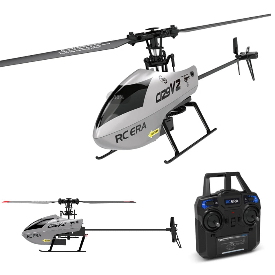 RC ERA C129V2 RTF Helicopter – 2.4GHz 6-Axis Gyroscope with One-Click 3D Flip RC Toy