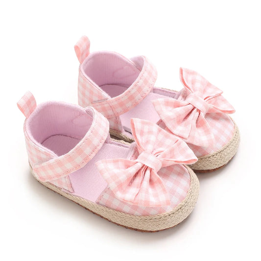 Summer Newborn Infant Baby Girls Princess First Walker Shoes – Soft Sole Sandals & Beach Slippers