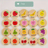Children’s Educational Wooden Memory Game – Animal and Fruit Cognitive Memory Chess Toy for Focus Training and Learning