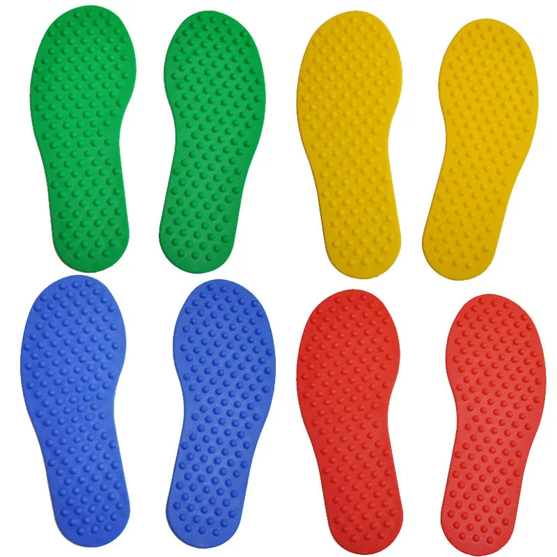 4-Pack Hand & Feet Coordination Game for Kids — Sensory Integration Crawling & Jump Activity Toy