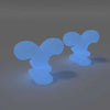 1 Pair DIY Shoe Charms – Glowing Unicorn, Strawberry, Lantern & Fin Accessories for Shark Slippers
