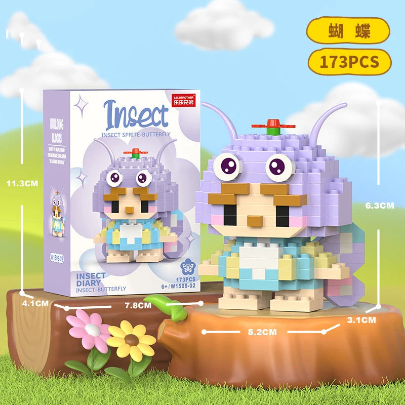 Adults Animals Micro Particle Building Blocks – Dog and Cat Mini Bricks Toy for Kids Ages 6 to 12
