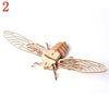 DIY 3D Wooden Butterfly Puzzle for Kids - Educational Craft, Brain Game & Home Decor