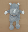 35cm Cartoon Animal Hand Puppets, Lion Elephant Pig Parent-Child Game Toys for Kids