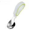 Baby Eating Training Set - Soft Silicone Spoon & Fork Cutlery, Toddler Feeding Utensils, Kids Fork Set, Children Tableware