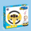Infant Shining Simulation Steering Wheel Toy Children’s Early Education Copilot Stroller Vocal Toy