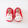 Cartoon Rabbit Baby Plush Floor Socks Non-Slip Warm Indoor Toddler Prewalker Slippers